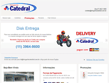 Tablet Screenshot of drogariacatedral.com.br